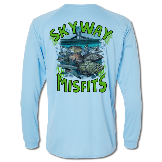 Skyway Fishing Frenzy - Long Sleeve Performance Shirt